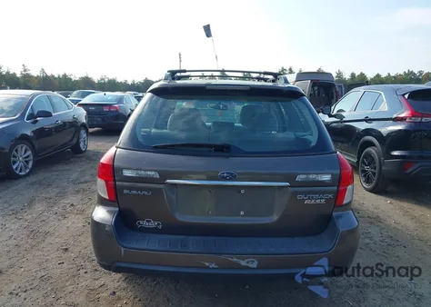 2008 Subaru Outback 2.5I/2.5I L.l. Bean Edition from USA, damaged, VIN 4S4BP61C087336441